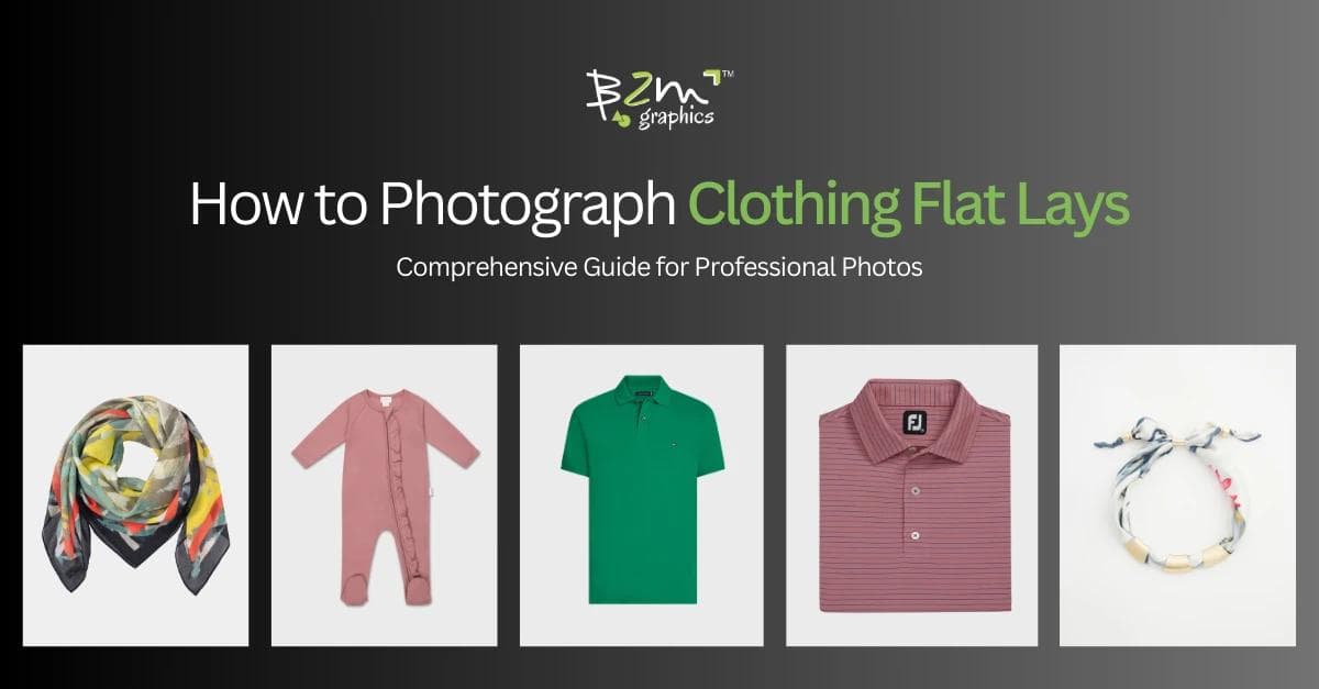 How to Photograph Clothing Flat Lays: Comprehensive Guide for Professional Photos