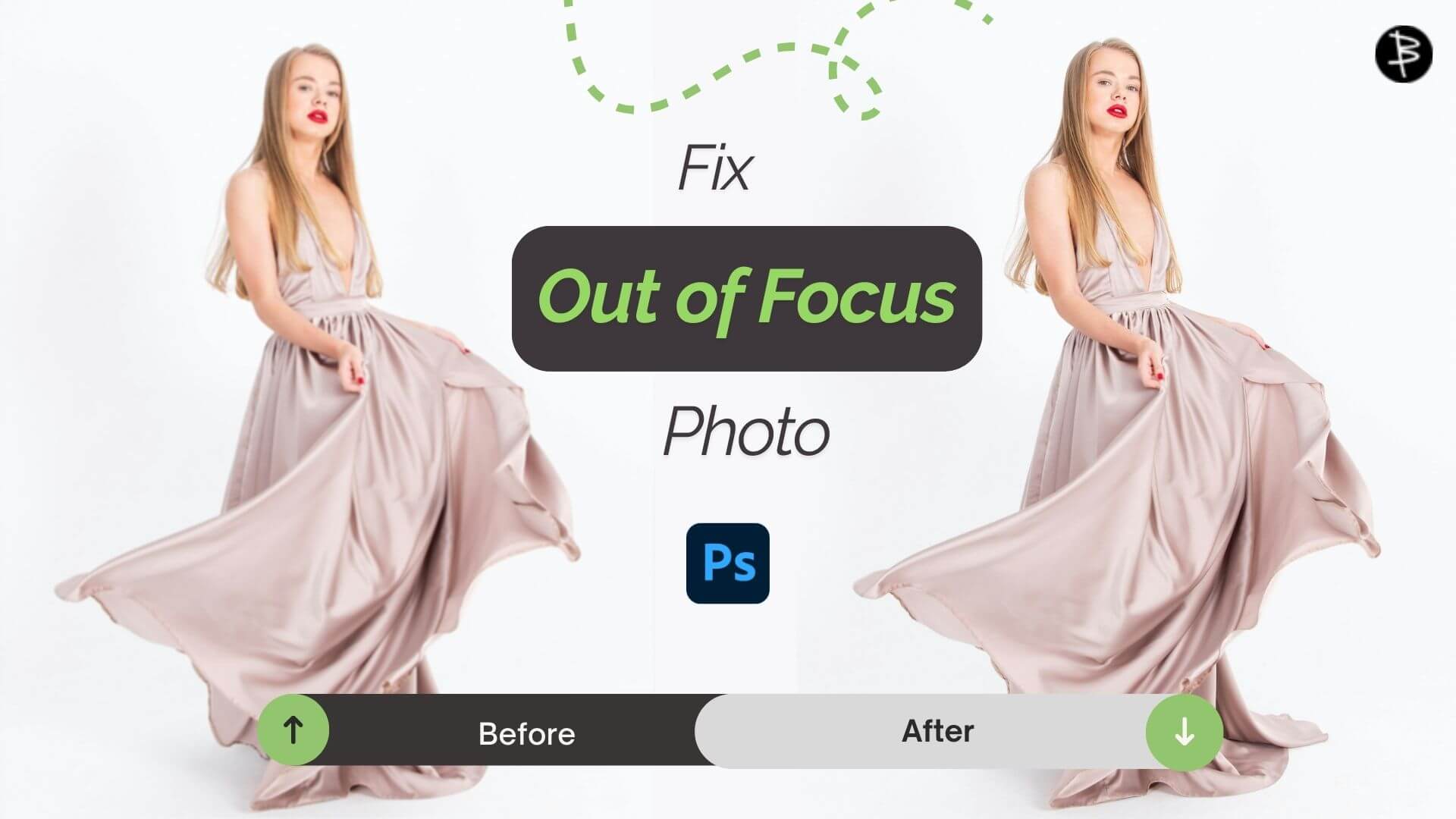How to Fix Out of Focus and Blurry Photos using Photoshop